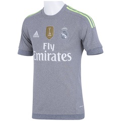 Camisa do Real Madrid II 15/16 s/ nº adidas - Foto 3
