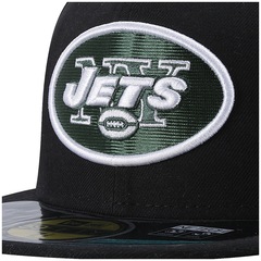 Boné Aba Reta New Era New York Jets - Fechado - Adulto - Foto 3