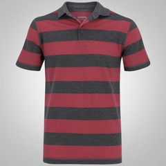 Camisa Polo Oxer Listrada Dry - Masculino - Foto 1