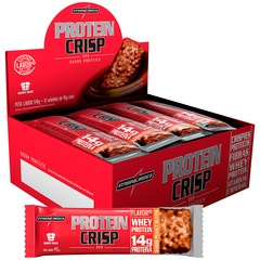 Barra de Proteina Integralmédica Crisp Peanut - 12 Unidades - Foto 1