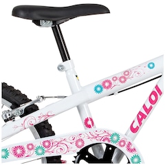 Bicicleta Caloi Ceci com Cestinha - Aro 20 - Freio V-Brake - Feminina - Infantil - Foto 4