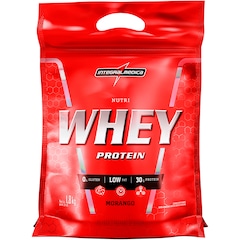 Whey Protein Integralmédica Nutri Whey Protein - Morango - 1,8Kg - Foto 1