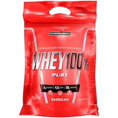 Whey Protein Integralmédica Baunilha 100% Pure - 1,8Kg - Foto 1