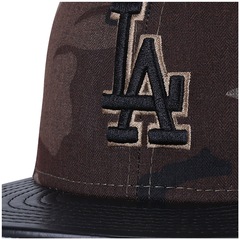Boné Aba Reta New Era Los Angeles Dodgers - Fechado - Adulto - Foto 3