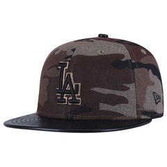 Boné Aba Reta New Era Los Angeles Dodgers - Fechado - Adulto - Foto 4