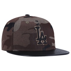 Boné Aba Reta New Era Los Angeles Dodgers - Fechado - Adulto - Foto 5