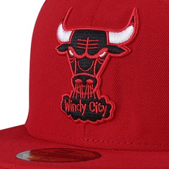 Boné Aba Reta New Era Chicago Bulls - Fechado - Adulto - Foto 3