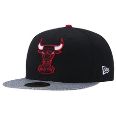 Boné Aba Reta New Era Chicago Bulls - Fechado - Adulto - Foto 4