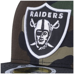 Boné Aba Reta New Era Oakland Raiders - Fechado - Adulto - Foto 3