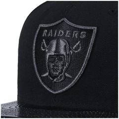 Boné Aba Reta New Era Oakland Raiders - Strapback - Adulto - Foto 3