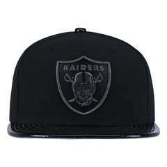 Boné Aba Reta New Era Oakland Raiders - Strapback - Adulto - Foto 1