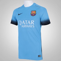 Camisa Barcelona III 15/16 Nike - Masculina - Foto 3