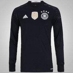 Camisa de Goleiro Manga Longa da Alemanha adidas - Masculina - Foto 1