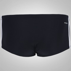 Sunga com Proteção Solar UV adidas 3S Infinitex Lateral Larga - Adulto - Foto 4