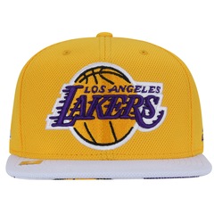 Boné Aba Reta adidas Los Angeles Lakers NBA Flat - Snapback - Adulto - Foto 1