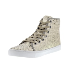 Tênis Cano Alto Metalizado Oxer 2132 - Feminino - Foto 4