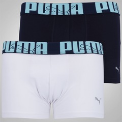 Kit de Cueca Boxer Puma Active PU109 com 2 unidades - Adulto - Foto 3
