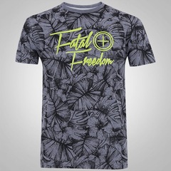 Camiseta Fatal Estampada Total Freedom - Masculina - Foto 1