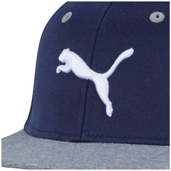 Boné Aba Reta Puma Ess Stretchfit Flatbrim Cap - Fechado - Adulto - Foto 3