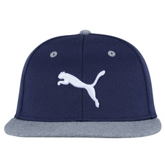 Boné Aba Reta Puma Ess Stretchfit Flatbrim Cap - Fechado - Adulto - Foto 1