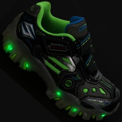 Tênis com Luzinha Skechers Street Lightz - Infantil - Foto 12
