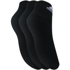 Kit de Meias adidas Ankle MID Thin com 3 Pares - Adulto - Foto 2