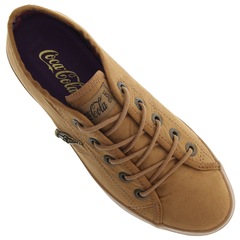 Tênis Coca-Cola Miami Suede - Feminino - Foto 9