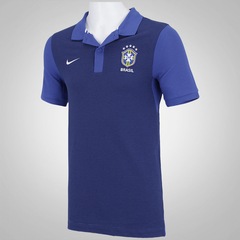 Camisa Polo do Brasil Nike CBF Authentic - Masculina - Foto 3