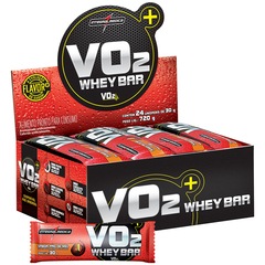Barra de Proteinas Integralmédica VO2 Protein Bar - Pão Mel - CX 24 Unidades - Foto 1