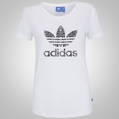 Camiseta adidas Originals Trefoil - Feminina - Foto 1