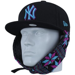 Boné Aba Reta New Era 59FIFTY New York Yankees MLB Dog Ear - Fechado - Adulto - Foto 7