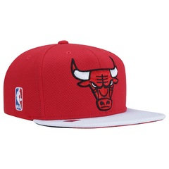 Boné Aba Reta adidas Flat NBA Chicago Bulls - Snapback - Adulto - Foto 5