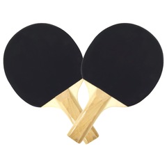 Kit de Tênis de Mesa Belfix com 3 Bolinhas + Rede + 2 Raquetes - Foto 2