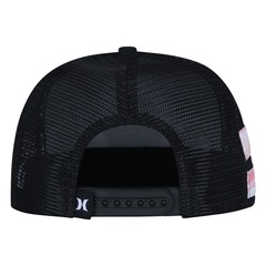 Boné Aba Reta Hurley Block Party Flow - Snapback - Trucker - Adulto - Foto 2