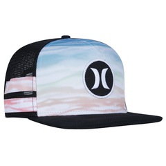 Boné Aba Reta Hurley Block Party Flow - Snapback - Trucker - Adulto - Foto 5