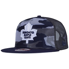 Boné Aba Reta New Era 9FIFTY Toronto Maple Leafs NHL - Trucker - Snapback - Adulto - Foto 4
