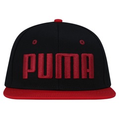 Boné Aba Reta Puma Ess Stretchfit Flatbrim - Fechado - Adulto - Foto 1