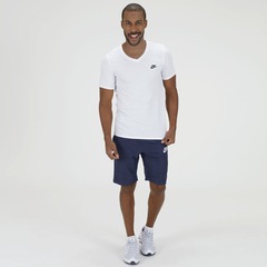 Camiseta Nike VNK Club Embrd Ftra - Masculina - Foto 5
