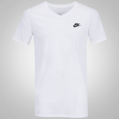 Camiseta Nike VNK Club Embrd Ftra - Masculina - Foto 1