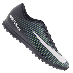 Chuteira Society Nike Mercurial Vortex III TF - Adulto - Foto 1