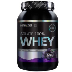 Whey Protein Isolado Probiótico Isolate 100% Whey - Uva - 900g - Foto 1