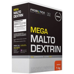 Maltodesxtrina Probiótica Mega Malto Dextrin - Laranja - 1 Kg - Foto 1