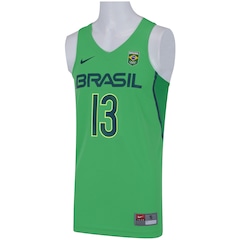 Camisa Regata do Brasil Nike Basquete Rio de Janeiro - Nene - Masculina - Foto 3