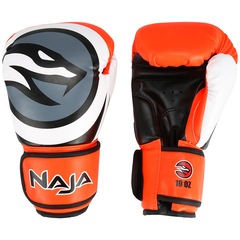 Kit de Boxe Naja: Bandagem + Protetor Bucal + Luvas de Boxe Colors - 10 OZ - Adulto - Foto 2