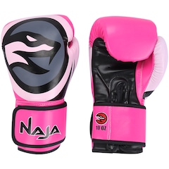 Kit de Boxe Naja: Bandagem + Protetor Bucal + Luvas de Boxe Colors - 10 OZ - Adulto - Foto 2