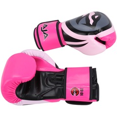 Kit de Boxe Naja: Bandagem + Protetor Bucal + Luvas de Boxe Colors - 10 OZ - Adulto - Foto 3
