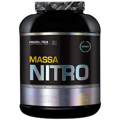 Hipercalórico Probiótica Massa Nitro - Baunilha - 3Kg - Foto 1