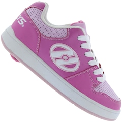 Tênis de Rodinha Heelys Skate Cement Feminino - Infantil - Foto 1