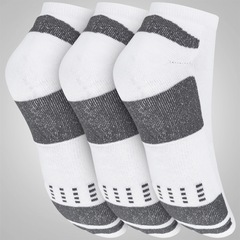 Kit de Meias Under Armour Heatgear No Show com 3 Pares - Masculino - Foto 2
