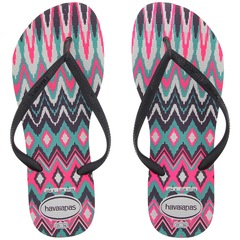 Chinelo Havaianas Slim Tribal 17 - Feminino - Foto 1